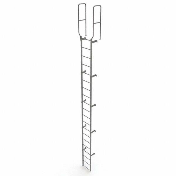 TRI-ARC - Rolling & Wall Mounted Ladders & Platforms Type: Fixed Ladder Style: Safety Cage - Apex Tool & Supply