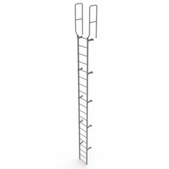 TRI-ARC - Rolling & Wall Mounted Ladders & Platforms Type: Fixed Ladder Style: Safety Cage - Apex Tool & Supply