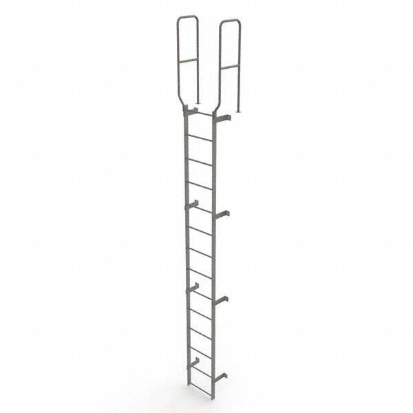 TRI-ARC - Rolling & Wall Mounted Ladders & Platforms Type: Fixed Ladder Style: Safety Cage - Apex Tool & Supply