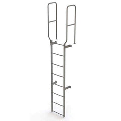 TRI-ARC - Rolling & Wall Mounted Ladders & Platforms Type: Fixed Ladder Style: Safety Cage - Apex Tool & Supply