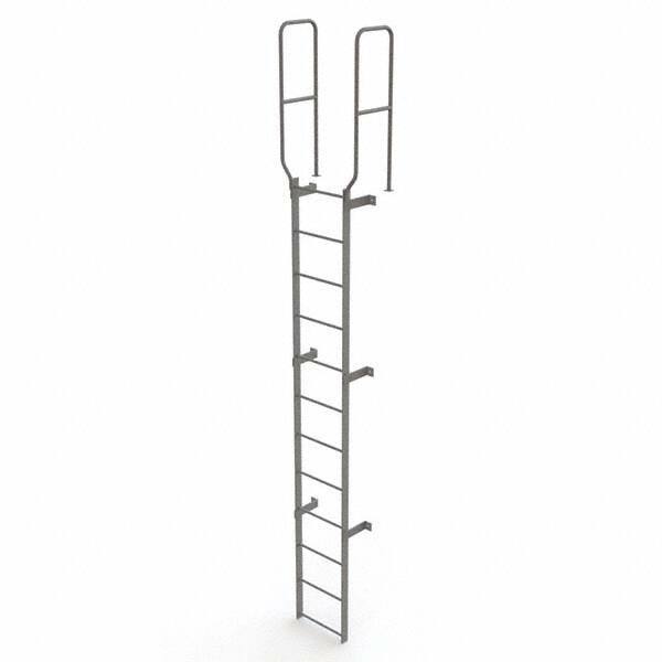 TRI-ARC - Rolling & Wall Mounted Ladders & Platforms Type: Fixed Ladder Style: Safety Cage - Apex Tool & Supply