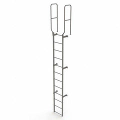 TRI-ARC - Rolling & Wall Mounted Ladders & Platforms Type: Fixed Ladder Style: Safety Cage - Apex Tool & Supply