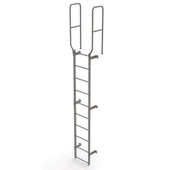 TRI-ARC - Rolling & Wall Mounted Ladders & Platforms Type: Fixed Ladder Style: Safety Cage - Apex Tool & Supply