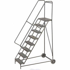 TRI-ARC - Rolling & Wall Mounted Ladders & Platforms Type: Rolling Warehouse Ladder Style: Rolling Safety Ladder - Apex Tool & Supply