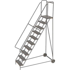 TRI-ARC - Rolling & Wall Mounted Ladders & Platforms Type: Rolling Warehouse Ladder Style: Rolling Safety Ladder - Apex Tool & Supply