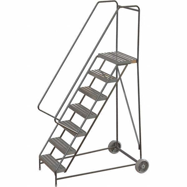 TRI-ARC - Rolling & Wall Mounted Ladders & Platforms Type: Rolling Warehouse Ladder Style: Rolling Safety Ladder - Apex Tool & Supply