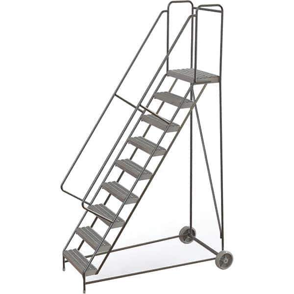 TRI-ARC - Rolling & Wall Mounted Ladders & Platforms Type: Rolling Warehouse Ladder Style: Rolling Safety Ladder - Apex Tool & Supply