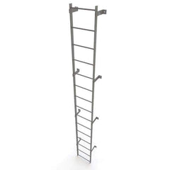 TRI-ARC - Rolling & Wall Mounted Ladders & Platforms Type: Fixed Ladder Style: Safety Cage - Apex Tool & Supply