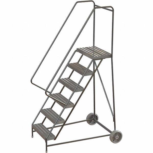 TRI-ARC - Rolling & Wall Mounted Ladders & Platforms Type: Rolling Warehouse Ladder Style: Rolling Safety Ladder - Apex Tool & Supply