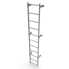 TRI-ARC - Rolling & Wall Mounted Ladders & Platforms Type: Fixed Ladder Style: Safety Cage - Apex Tool & Supply