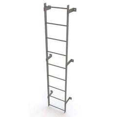 TRI-ARC - Rolling & Wall Mounted Ladders & Platforms Type: Fixed Ladder Style: Safety Cage - Apex Tool & Supply