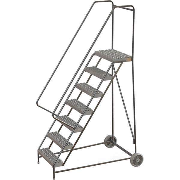 TRI-ARC - Rolling & Wall Mounted Ladders & Platforms Type: Rolling Warehouse Ladder Style: Rolling Safety Ladder - Apex Tool & Supply