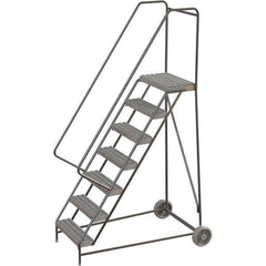 TRI-ARC - Rolling & Wall Mounted Ladders & Platforms Type: Rolling Warehouse Ladder Style: Rolling Safety Ladder - Apex Tool & Supply