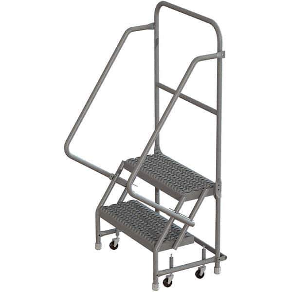 TRI-ARC - Rolling & Wall Mounted Ladders & Platforms Type: Rolling Warehouse Ladder Style: Rolling Platform Ladder - Apex Tool & Supply