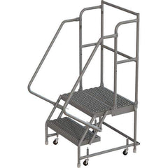 TRI-ARC - Rolling & Wall Mounted Ladders & Platforms Type: Rolling Warehouse Ladder Style: Rolling Platform Ladder - Apex Tool & Supply