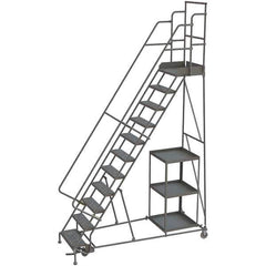 TRI-ARC - Rolling & Wall Mounted Ladders & Platforms Type: Stock-Picking Ladder Style: Rolling Safety Stock Picking Ladder - Apex Tool & Supply