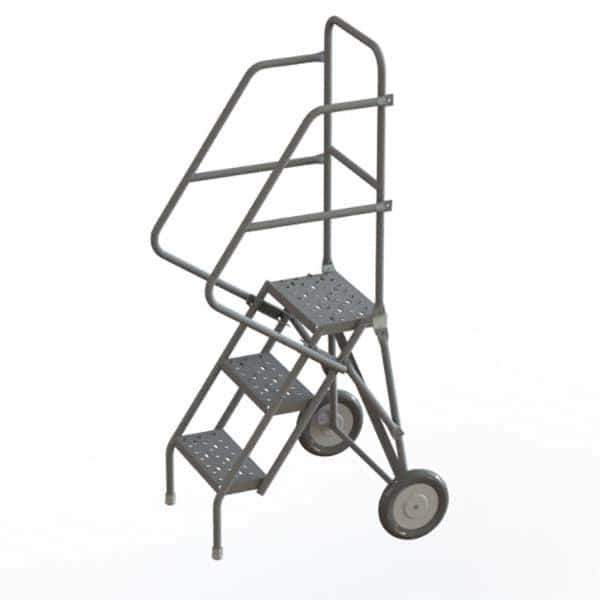 TRI-ARC - Rolling & Wall Mounted Ladders & Platforms Type: Rolling Style: Rolling Platform Ladder - Apex Tool & Supply