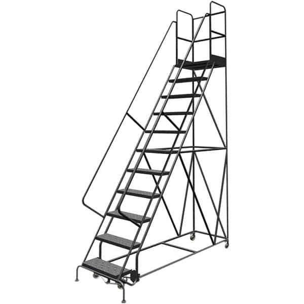 TRI-ARC - Rolling & Wall Mounted Ladders & Platforms Type: Rolling Warehouse Ladder Style: Rolling Platform Ladder - Apex Tool & Supply