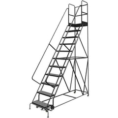 TRI-ARC - Rolling & Wall Mounted Ladders & Platforms Type: Rolling Warehouse Ladder Style: Rolling Platform Ladder - Apex Tool & Supply