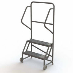 TRI-ARC - Rolling & Wall Mounted Ladders & Platforms Type: TiltNRoll Rolling Ladder Style: Tilt & Roll Safety Ladder - Apex Tool & Supply