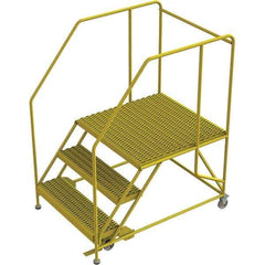 TRI-ARC - Rolling & Wall Mounted Ladders & Platforms Type: Rolling Work Platform Style: Steel Work Platform - Apex Tool & Supply