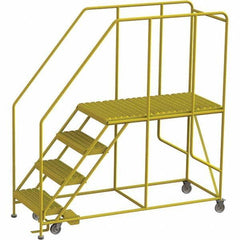 TRI-ARC - Rolling & Wall Mounted Ladders & Platforms Type: Rolling Work Platform Style: Steel Work Platform - Apex Tool & Supply