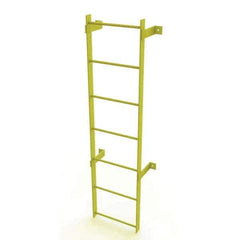 TRI-ARC - Rolling & Wall Mounted Ladders & Platforms Type: Fixed Ladder Style: Safety Cage - Apex Tool & Supply