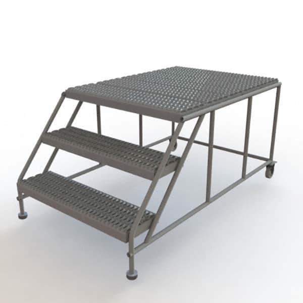 TRI-ARC - Rolling & Wall Mounted Ladders & Platforms Type: Rolling Work Platform Style: Steel Work Platform - Apex Tool & Supply