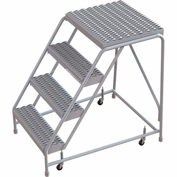 TRI-ARC - Rolling & Wall Mounted Ladders & Platforms Type: Rolling Warehouse Ladder Style: Rolling Safety Ladder - Apex Tool & Supply