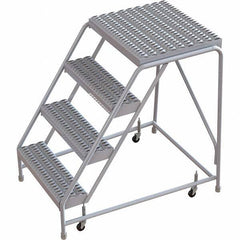 TRI-ARC - Rolling & Wall Mounted Ladders & Platforms Type: Rolling Warehouse Ladder Style: Rolling Safety Ladder - Apex Tool & Supply