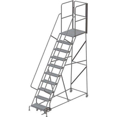 TRI-ARC - Rolling & Wall Mounted Ladders & Platforms Type: Rolling Warehouse Ladder Style: Rolling Platform Ladder - Apex Tool & Supply