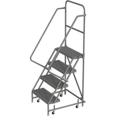 TRI-ARC - Rolling & Wall Mounted Ladders & Platforms Type: Rolling Warehouse Ladder Style: Rolling Platform Ladder - Apex Tool & Supply