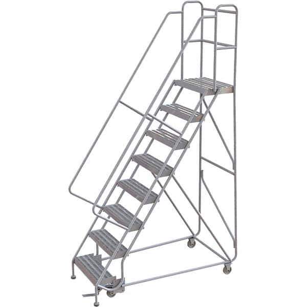 TRI-ARC - Rolling & Wall Mounted Ladders & Platforms Type: Rolling Warehouse Ladder Style: Rolling Safety Ladder - Apex Tool & Supply