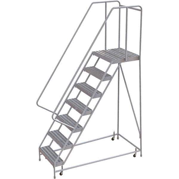 TRI-ARC - Rolling & Wall Mounted Ladders & Platforms Type: Rolling Warehouse Ladder Style: Rolling Safety Ladder - Apex Tool & Supply