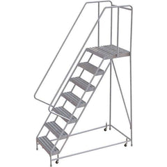 TRI-ARC - Rolling & Wall Mounted Ladders & Platforms Type: Rolling Warehouse Ladder Style: Rolling Safety Ladder - Apex Tool & Supply