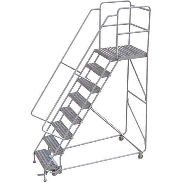 TRI-ARC - Rolling & Wall Mounted Ladders & Platforms Type: Rolling Warehouse Ladder Style: Rolling Safety Ladder - Apex Tool & Supply