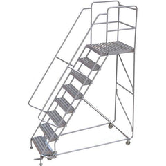 TRI-ARC - Rolling & Wall Mounted Ladders & Platforms Type: Rolling Warehouse Ladder Style: Rolling Safety Ladder - Apex Tool & Supply