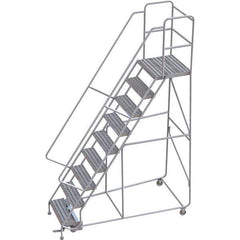 TRI-ARC - Rolling & Wall Mounted Ladders & Platforms Type: Rolling Warehouse Ladder Style: Rolling Safety Ladder - Apex Tool & Supply