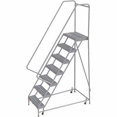 TRI-ARC - Rolling & Wall Mounted Ladders & Platforms Type: Rolling Warehouse Ladder Style: Rolling Safety Ladder - Apex Tool & Supply