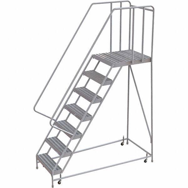TRI-ARC - Rolling & Wall Mounted Ladders & Platforms Type: Rolling Warehouse Ladder Style: Rolling Safety Ladder - Apex Tool & Supply