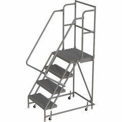 TRI-ARC - Rolling & Wall Mounted Ladders & Platforms Type: Rolling Warehouse Ladder Style: Rolling Platform Ladder - Apex Tool & Supply