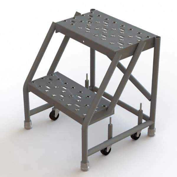TRI-ARC - Rolling & Wall Mounted Ladders & Platforms Type: Rolling Warehouse Ladder Style: Rolling Platform Ladder - Apex Tool & Supply