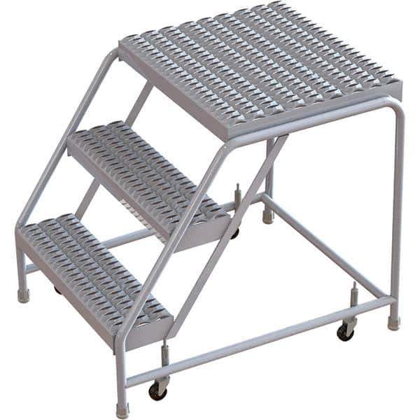 TRI-ARC - Rolling & Wall Mounted Ladders & Platforms Type: Rolling Warehouse Ladder Style: Rolling Safety Ladder - Apex Tool & Supply
