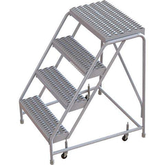 TRI-ARC - Rolling & Wall Mounted Ladders & Platforms Type: Rolling Warehouse Ladder Style: Rolling Safety Ladder - Apex Tool & Supply