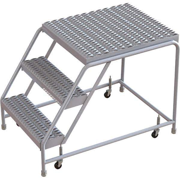 TRI-ARC - Rolling & Wall Mounted Ladders & Platforms Type: Rolling Warehouse Ladder Style: Rolling Safety Ladder - Apex Tool & Supply