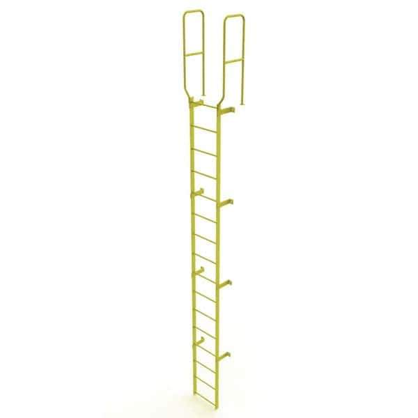 TRI-ARC - Rolling & Wall Mounted Ladders & Platforms Type: Fixed Ladder Style: Safety Cage - Apex Tool & Supply
