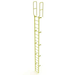TRI-ARC - Rolling & Wall Mounted Ladders & Platforms Type: Fixed Ladder Style: Safety Cage - Apex Tool & Supply