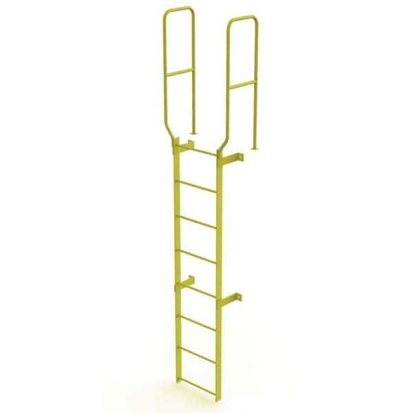 TRI-ARC - Rolling & Wall Mounted Ladders & Platforms Type: Fixed Ladder Style: Safety Cage - Apex Tool & Supply