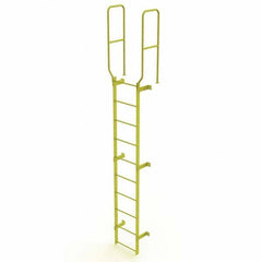 TRI-ARC - Rolling & Wall Mounted Ladders & Platforms Type: Fixed Ladder Style: Safety Cage - Apex Tool & Supply