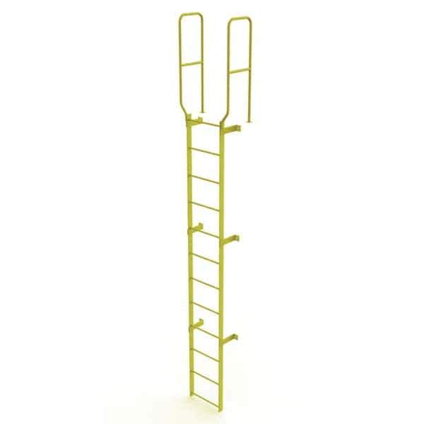 TRI-ARC - Rolling & Wall Mounted Ladders & Platforms Type: Fixed Ladder Style: Safety Cage - Apex Tool & Supply